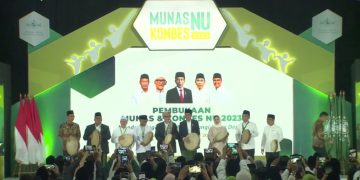 Presiden Jokowi Buka Munas-Konbes NU 2023