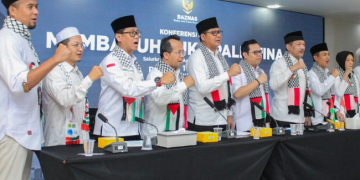 BAZNAS Bersama LAZ Salurkan Bantuan Kemanusiaan Rp12 Miliar untuk Palestina