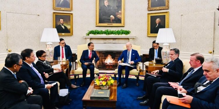 Temui Joe Biden, Jokowi Ajak Kemitraan Indonesia-AS Berkontribusi untuk Perdamaian Global