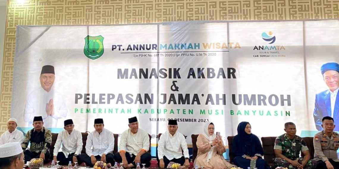 Anamta Tour Lepas Keberangkatan 800 Jemaah Umrah ke Tanah Suci
