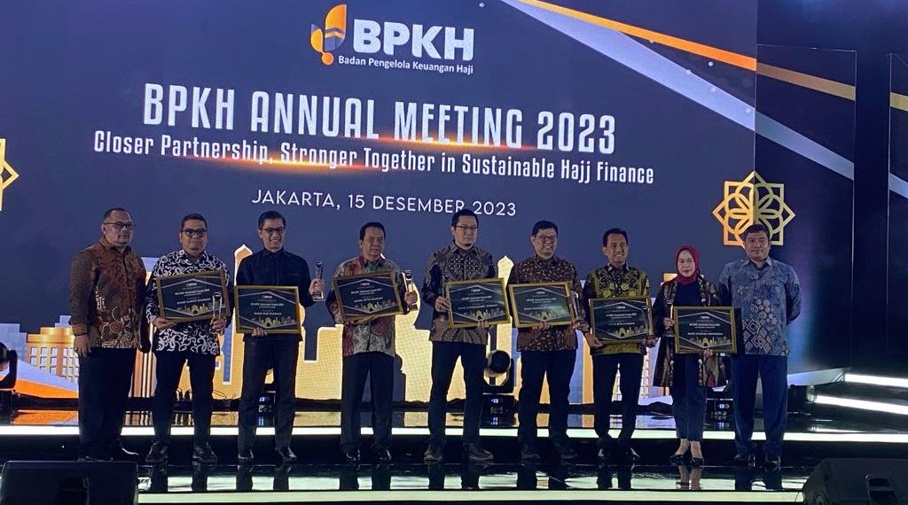 Apresiasi Layanan Perhajian, BPKH Beri Penghargaan 30 Bank BPS BPIH
