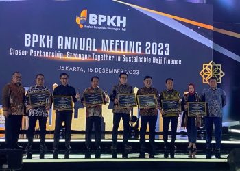Apresiasi Layanan Perhajian, BPKH Beri Penghargaan 30 Bank BPS BPIH