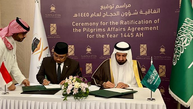 Tandatangani Ta’limatul Hajj, Indonesia Dipastikan Berangkatkan 241 ribu Jemaah Haji Tahun Ini