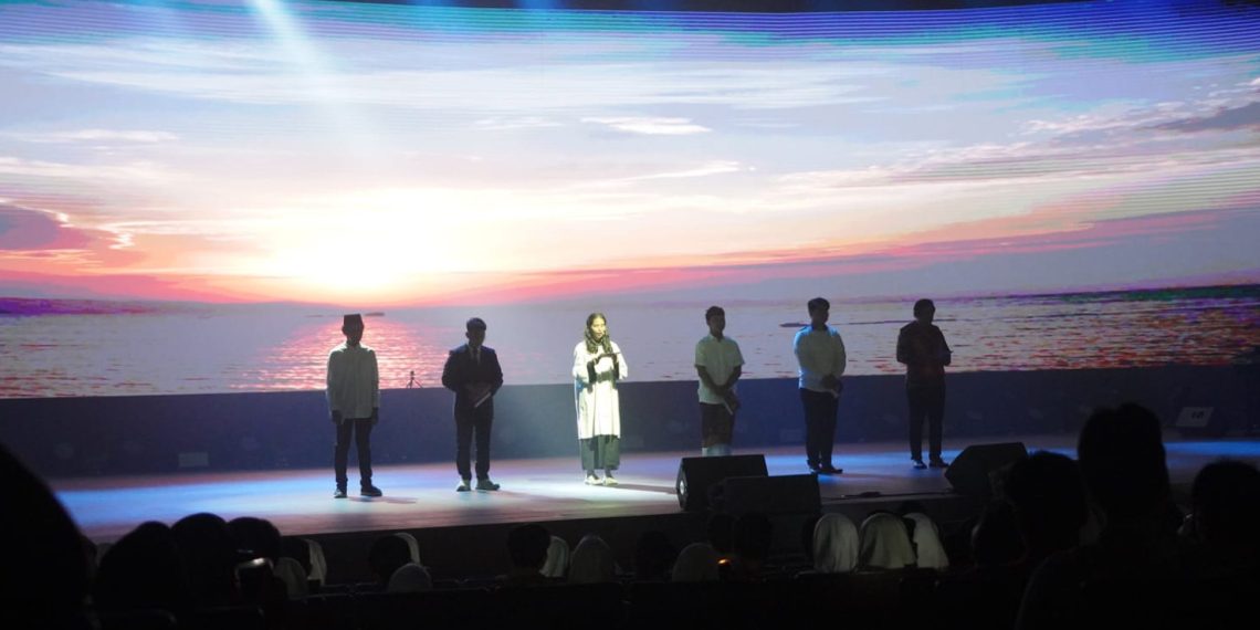 Deklarasi RibuanPemuda Lintas Agama Doakan Pemilu Damai