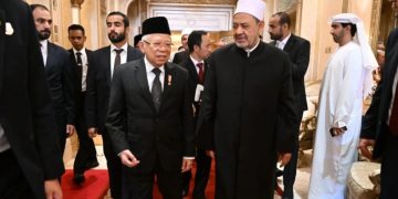 Bertemu Grand Syaikh Al-Azhar, Wapres Bahas Pentingnya Solidaritas untuk Selesaikan Konflik Palestina