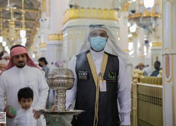 Saudi Tebar Wewangian Mewah 35 Kali Seminggu di Masjid Nabawi