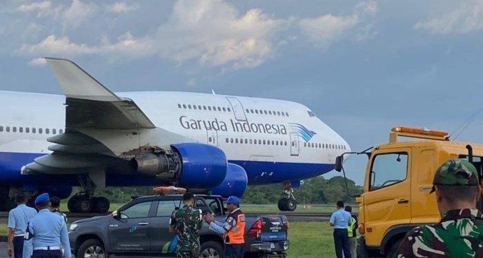 Garuda Indonesia Ungkap Penyebab Mesin Pesawat yang Angkut Jemaah Haji Terbakar