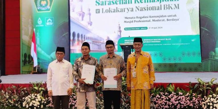 BKM dan Badan Wakaf Indonesia Teken MoU Gerakan Wakaf Uang