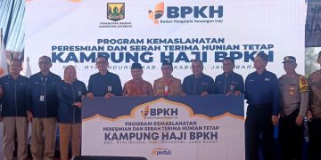 BPKH Resmikan Kampung Haji bagi Korban Longsor di Sukabumi