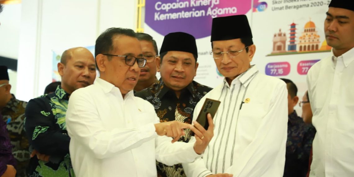 Menag & Menko PMK Bahas Penguatan Sains dan Digitalisasi Pendidikan Keagamaan