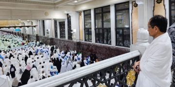 Menag Ajak Ribuan Jemaah Umrah Doakan Kemajuan Indonesia dan Perjuangan Palestina