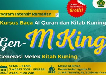 Ayo Daftar! Kemenag Buka Kursus Baca Al-Qur’an dan Kitab Kuning di Ramadan 1446 H