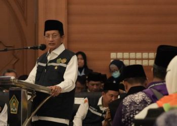 Lepas Kloter Pertama Jemaah Haji, Menag: Ini Bukan Sekadar Perjalanan, Tapi Ibadah Spiritual