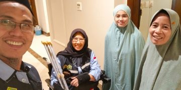 Kisah Dante Rigmalia, Petugas Haji Disabilitas yang Tetap Tegar Layani Jemaah di Makkah