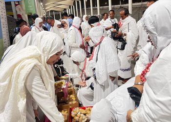 Jajanan Pasar Indonesia Ramaikan Terminal Syib Amir Makkah, Laris Diserbu Jamaah Haji