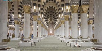 Canggih! 25 Ribu Karpet Masjid Nabawi Dipasang Chip RFID dan Barcode