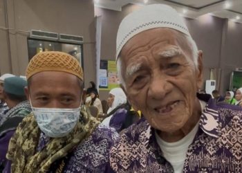 Luar Biasa! Kakek 104 Tahun Ini Tuntaskan Haji Tanpa Bantuan Pendamping dan Kursi Roda