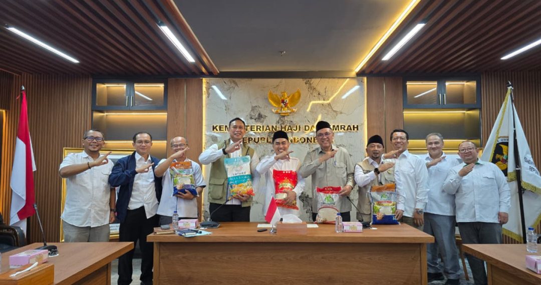 Beras Petani RI Disiapkan untuk Konsumsi Jemaah Haji di Tanah Suci
