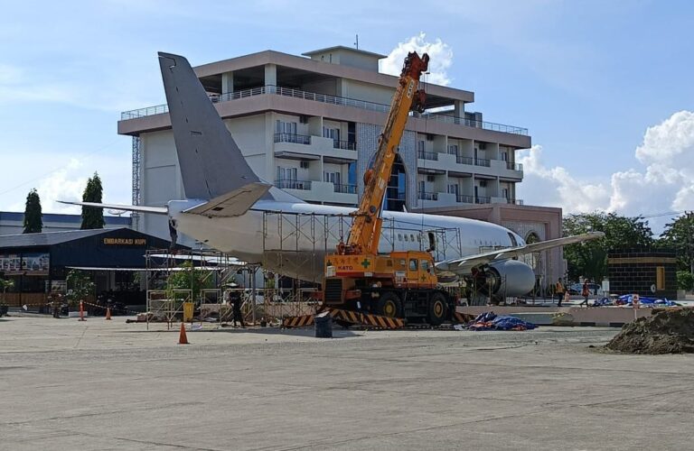 Manasik Tak Lagi Sekadar Teori, Kemenhaj Hadirkan Boeing 737 di Asrama Haji Aceh