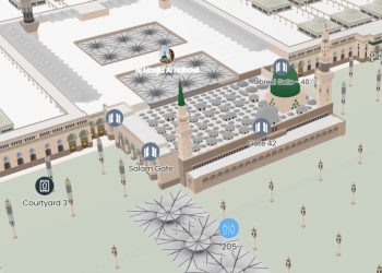 Cegah Jemaah Tersesat, Masjid Nabawi Kini Dilengkapi Peta Digital