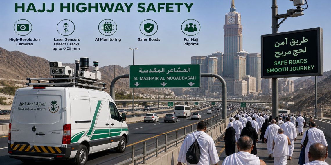 Saudi Pasang Teknologi Pendeteksi Kerusakan Jalan demi Kelancaran Haji 2026