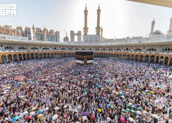 Momen Perpisahan dengan Kakbah, Jemaah Haji Padati Masjidil Haram untuk Tawaf Wada