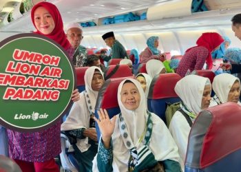 Lion Air Buka Rute Umrah Langsung Padang-Jeddah, Jemaah Kini Tak Perlu Transit
