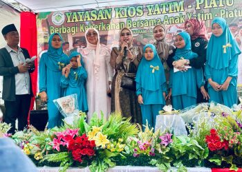 Momen 10 Muharram, Kios Yatim Tebar Kepedulian untuk Anak Yatim
