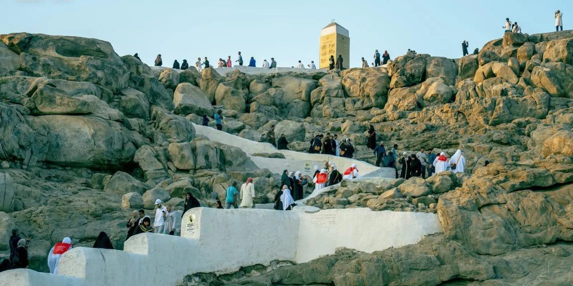 Arab Saudi Terus Percantik Kawasan Jabal Rahmah untuk Jemaah Umrah